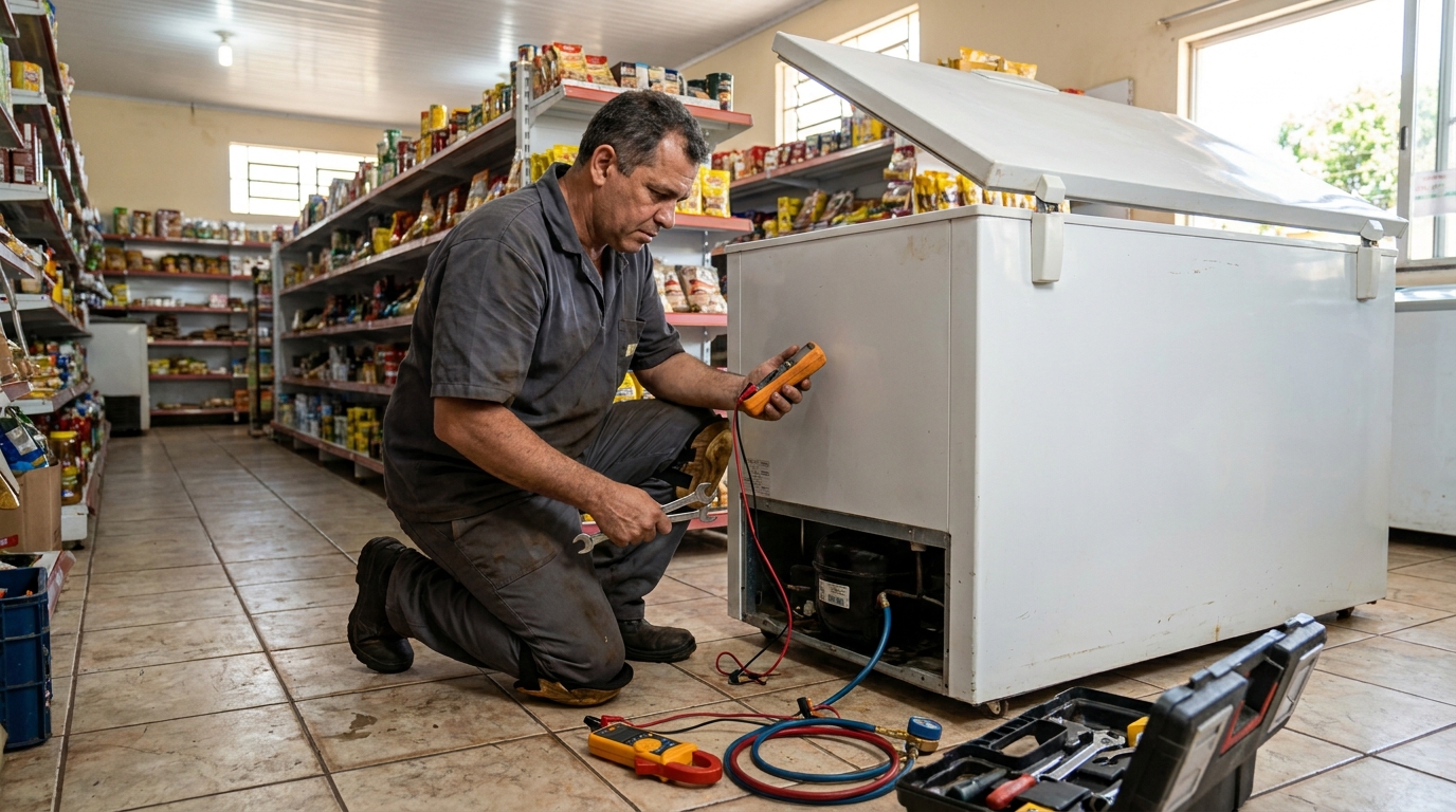 Manutenção em Motor Ventilador em Campo Grande‑MS