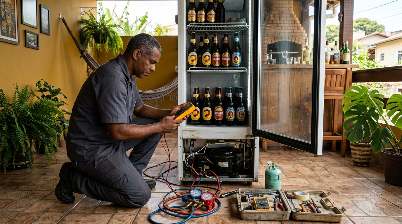 Reparo de Cervejeira Residencial em Campo Grande‑MS